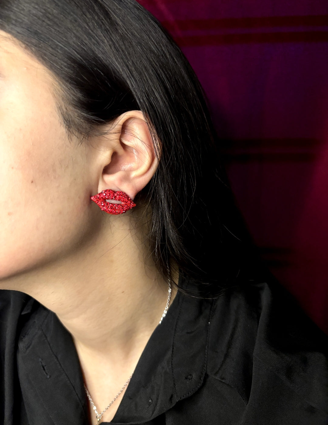 Red Lover Earring