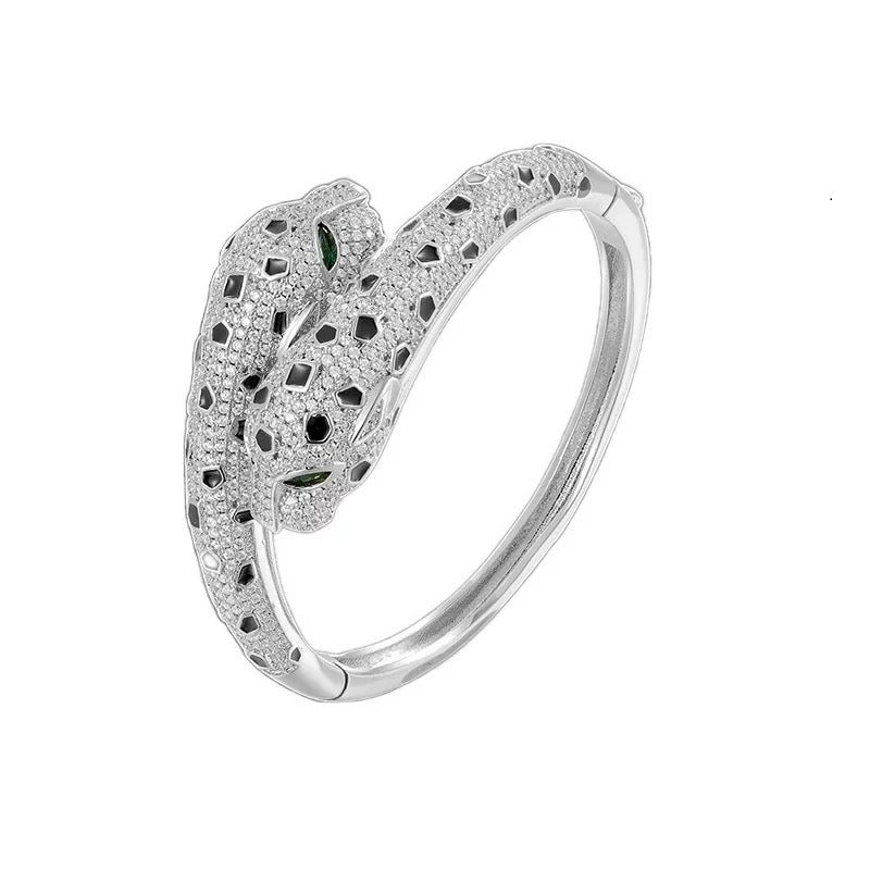 Luxe Panther Bracelet & Ring Set