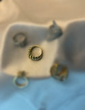 Gold Shell Ring