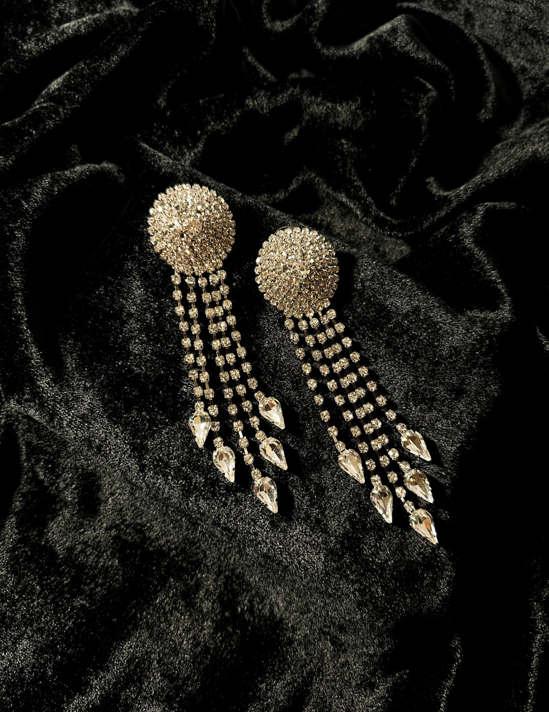 Crystal Veil Earring