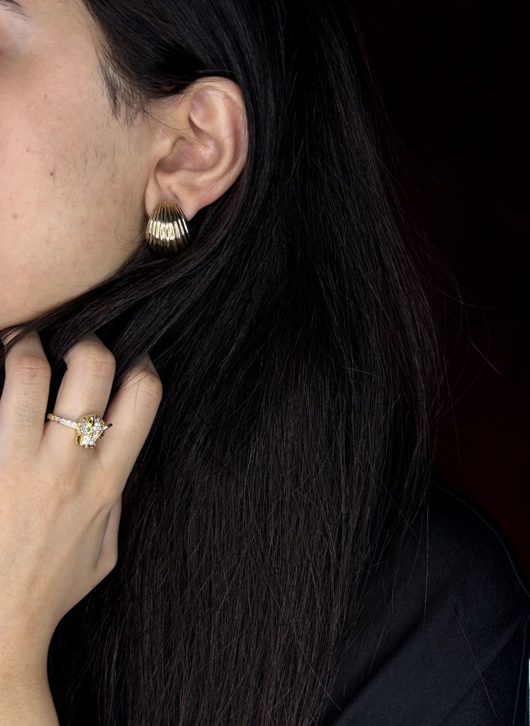 Luxe Panther Claw Ring