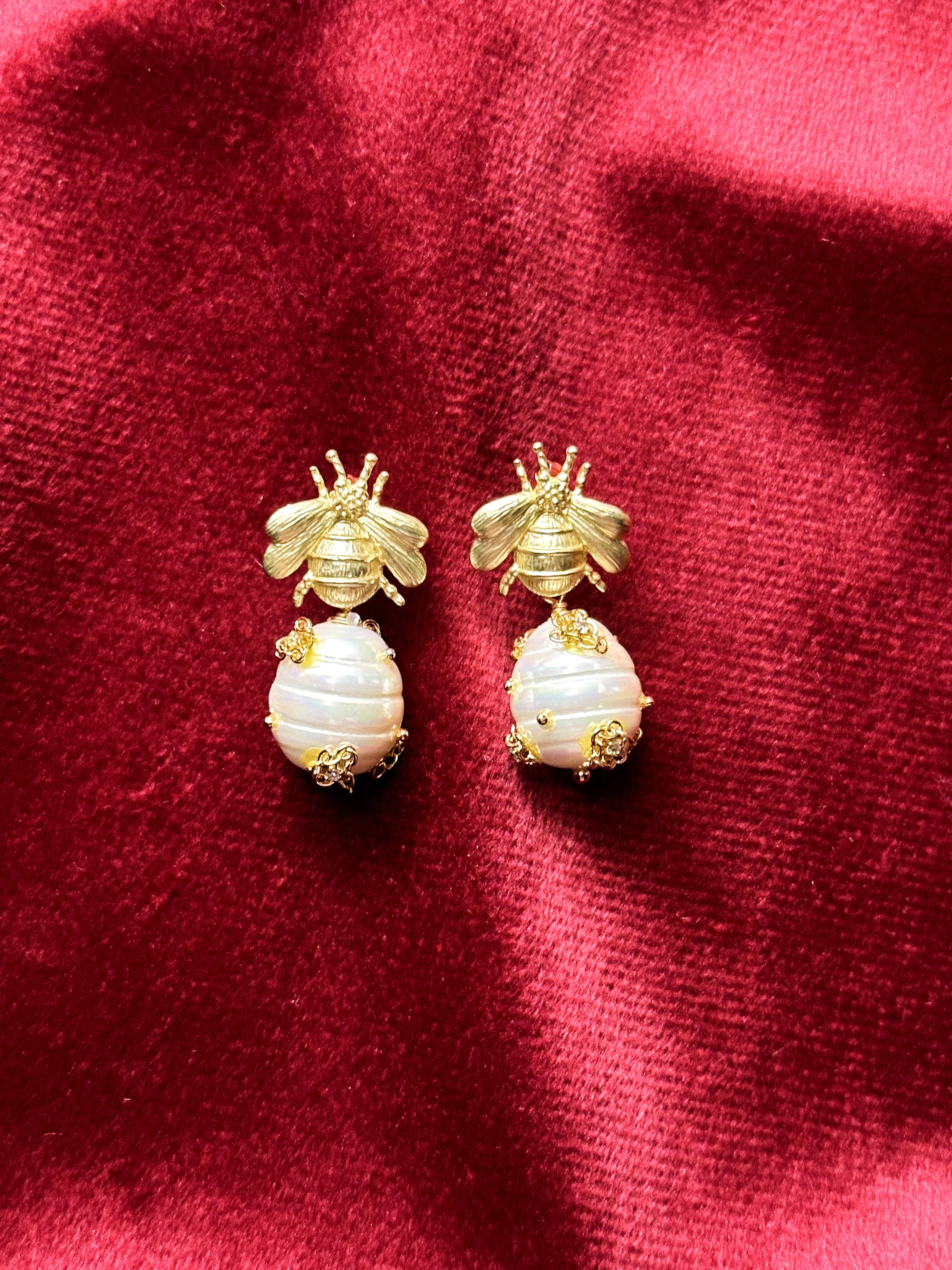 Luxe Queen Bee Earring