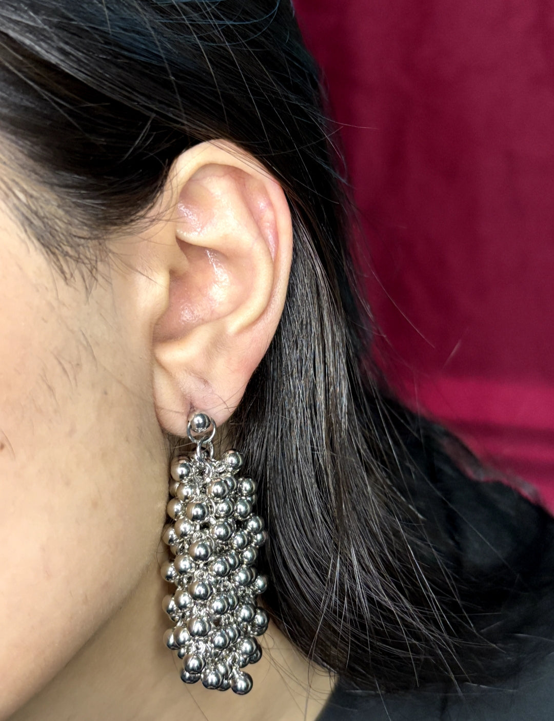 Silver Rain Drop Cascade