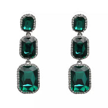 Load image into Gallery viewer, Emerald Drop Earrings
