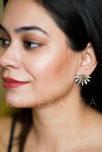 Load image into Gallery viewer, Asymmetrical Gaia Cuff &amp; Stud