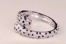 Load image into Gallery viewer, Luxe Panther Bracelet &amp; Ring Set