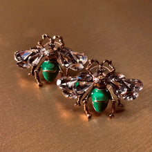 Load image into Gallery viewer, Verde Bee Studs