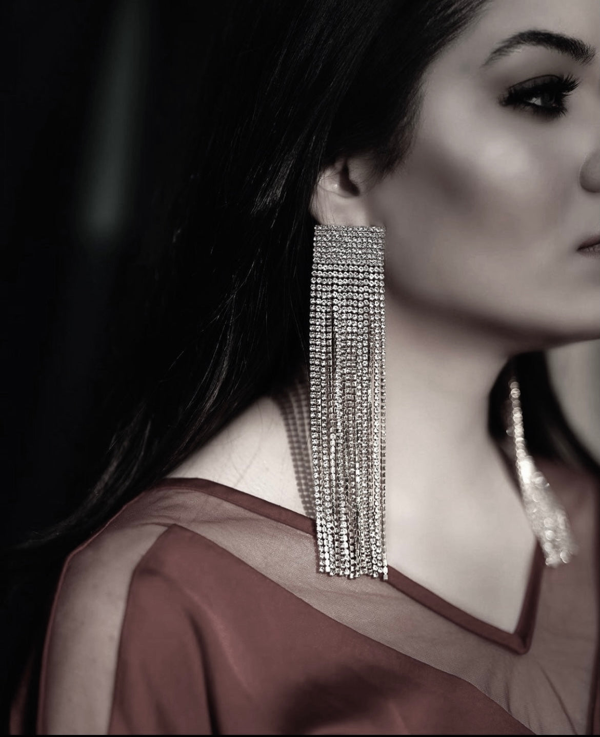 The Original Silver Chandelier Earrings
